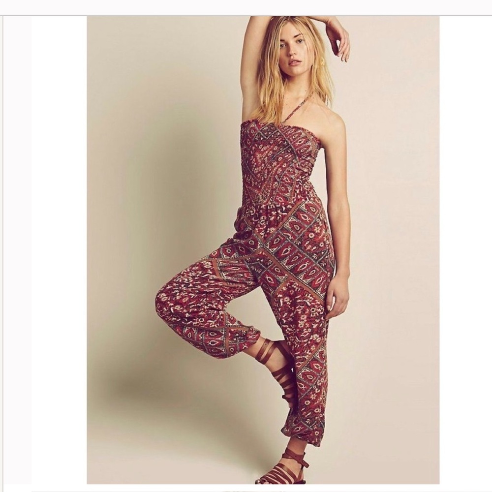 Bohemian Beauty Gauzy Bohemian Balloon Jumpsuit